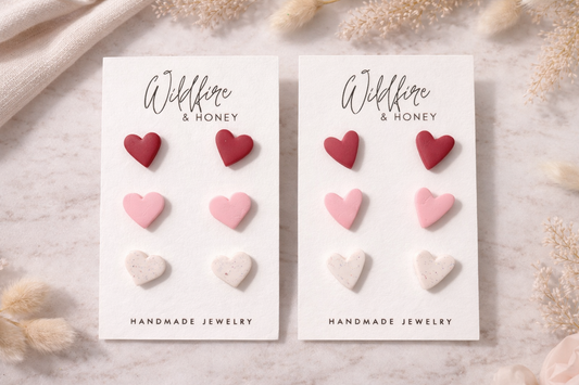 Heart Stud Packs