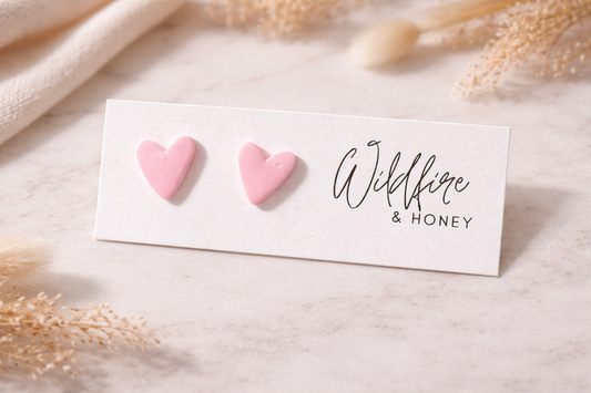 Heart Studs